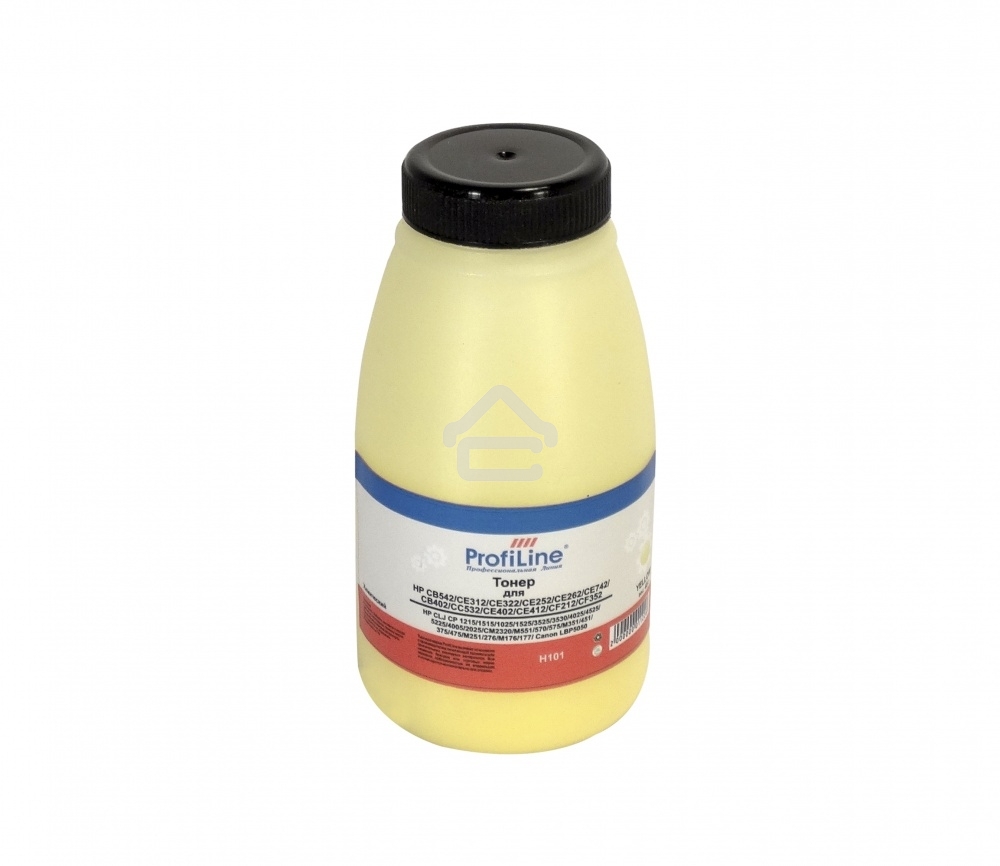Тонер ProfiLine PL-CB542/CE312/CE322/CE252/CE262/CE742/CB402 для HP CLJ CP 1215/1515/3525/5220/5225/4005/4025/4525/CM1215MFP 1025/nw1525n/nw/CM1415fn/fnw LaserJet Pro 100 M175/M275/Pro 200 M251nw Canon LBP5050 Yellow 45 гр Фасовка РФ