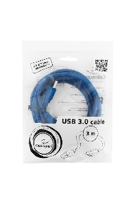 Кабель Gembird PRO CCP-mUSB3-AMBM-10, USB 3.0 кабель для соед. 3м А-microB (9 pin) позол.конт., пакет