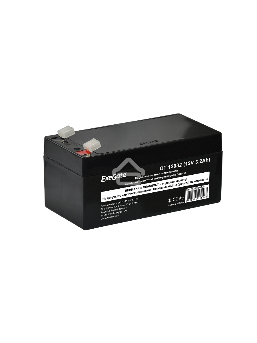 Батарея ExeGate DT 12032 (12V 3.2Ah), клеммы F1