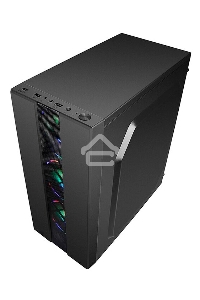 Компьютерный корпус Accord ACC-CL290B черный без БП ATX 2xUSB2.0 1xUSB3.0 audio