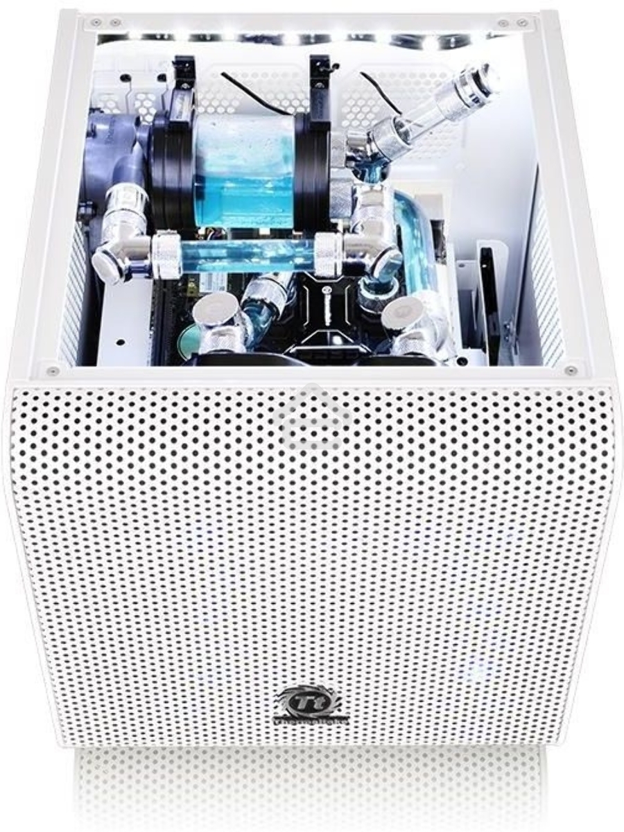 Корпус Thermaltake Core V1 White w/o PSU,CA-1B8-00S6WN-01 