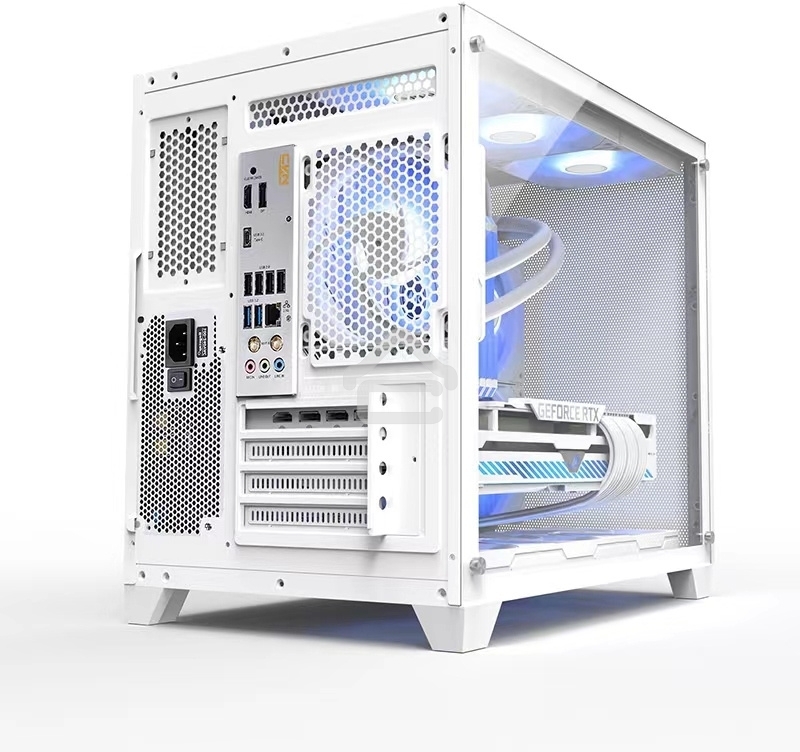 Компьютерный корпус AeroCool/Formula Crystal Z5 белый без БП mATX 11x120мм 2xUSB 2.0 1xUSB 3.0 audio bott PSU