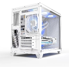 Компьютерный корпус AeroCool/Formula Crystal Z5 белый без БП mATX 11x120мм 2xUSB 2.0 1xUSB 3.0 audio bott PSU