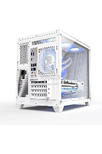 Компьютерный корпус AeroCool / Formula Crystal Z5 белый без БП mATX 11x120mm 2xUSB2.0 1xUSB3.0 audio bott PSU