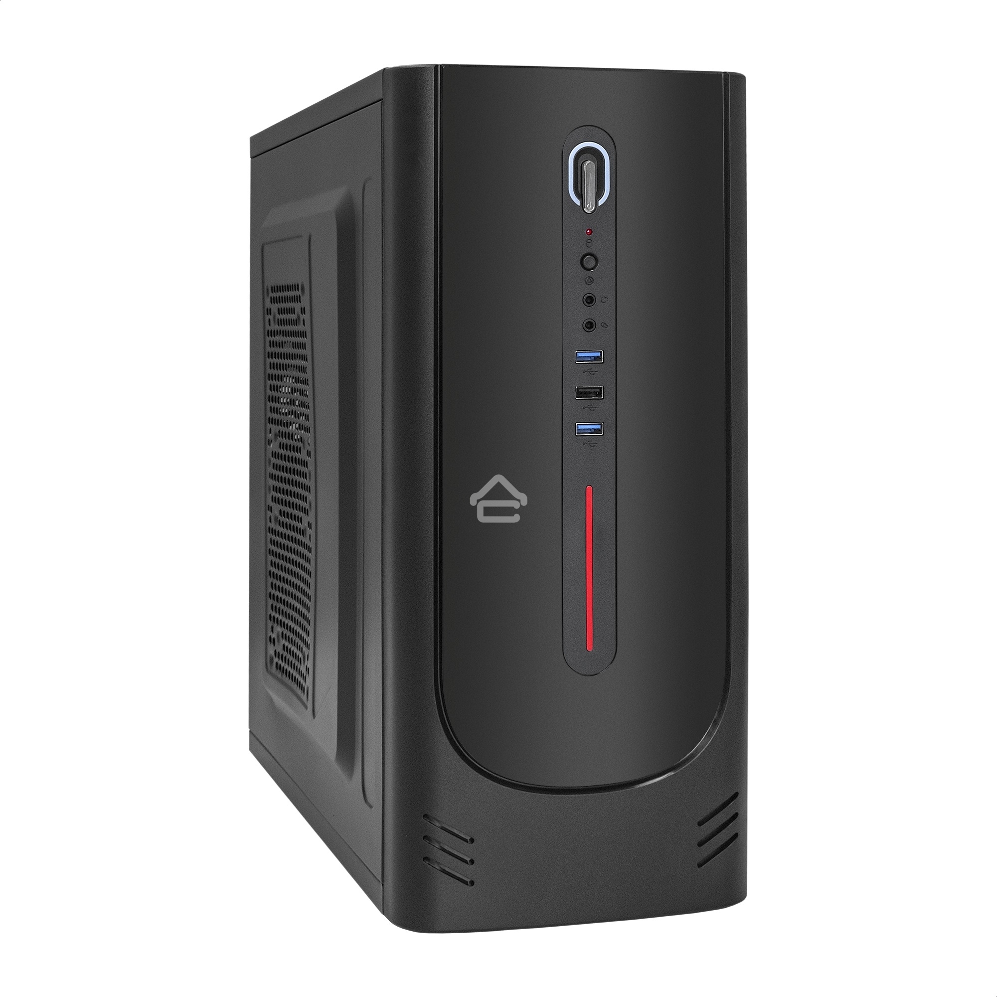 Компьютерный корпус Miditower ExeGate XP-340U-XP350 (ATX, XP350 с вент. 12см, 1хUSB/2хUSB 3.0, аудио)