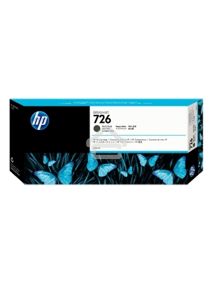 Картридж струйный HP 726 CH575A черный матовый для HP DJ (300мл)
