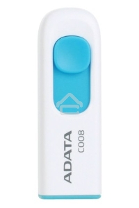 Флеш диск AData 32Gb C008 AC008-32G-RWE USB2.0 синий