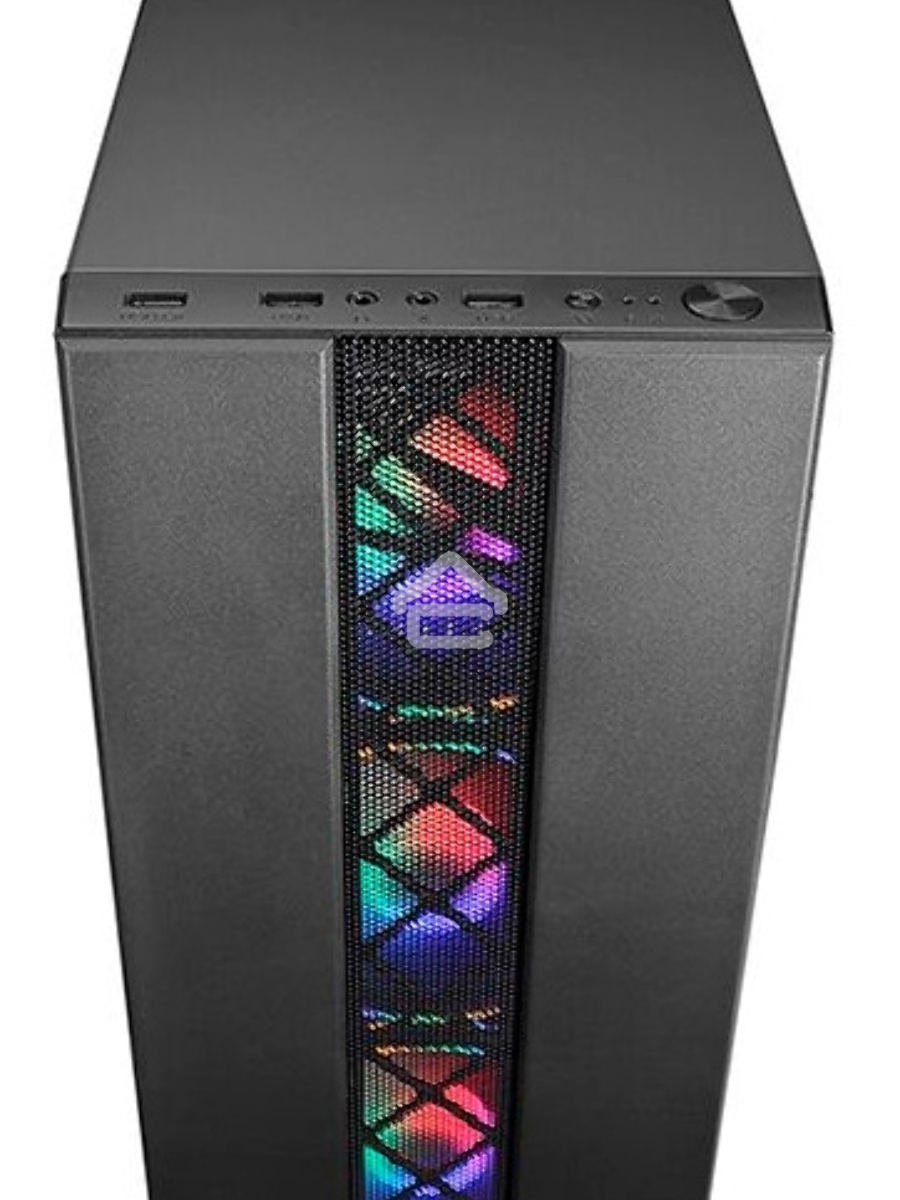 Компьютерный корпус Accord ACC-CL290B черный без БП ATX 2xUSB2.0 1xUSB3.0 audio