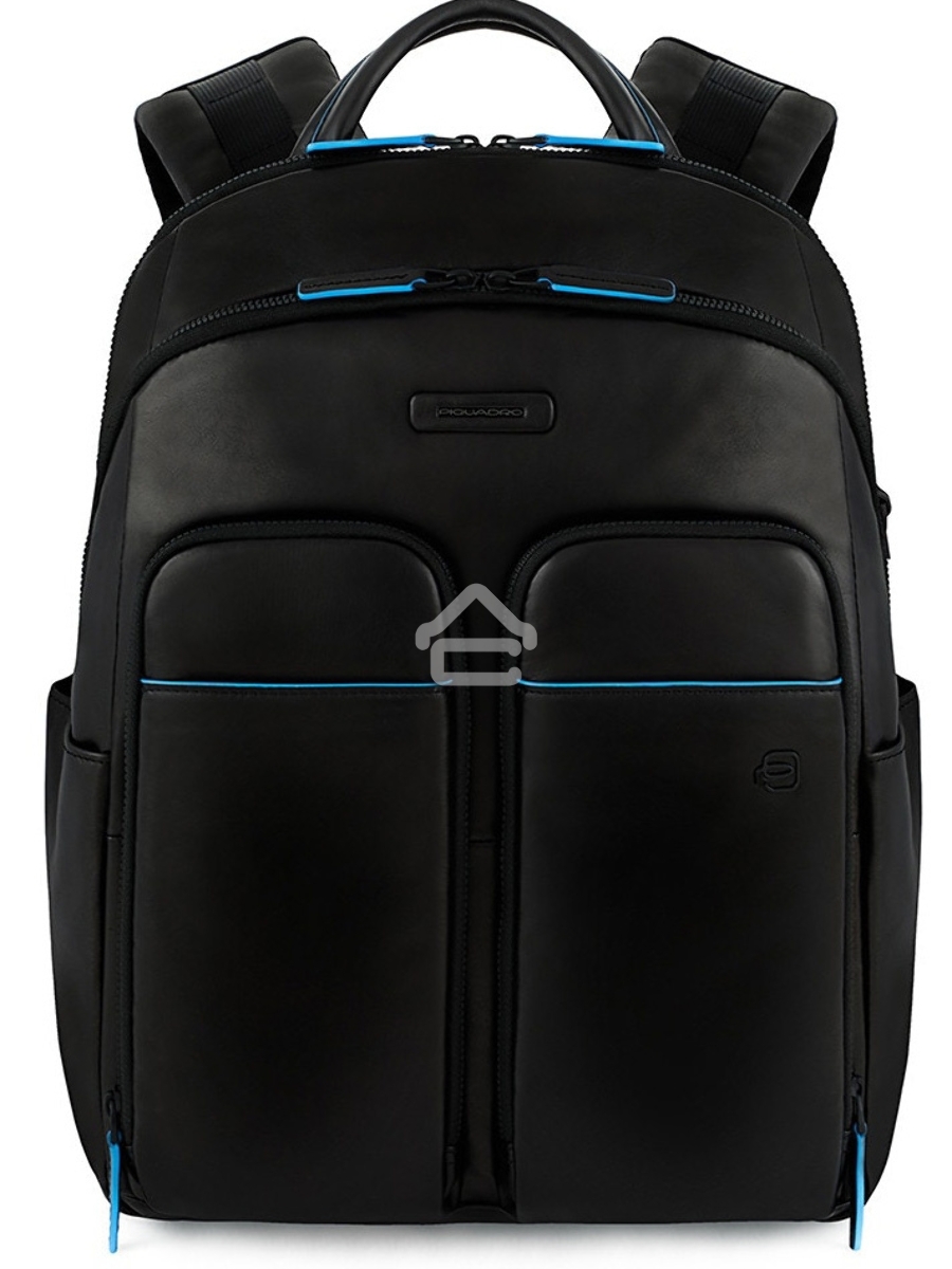 Рюкзак мужской Piquadro Blue Square CA5574B2V/N черный натур.кожа