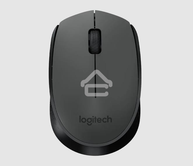 Мышь беспроводная Logitech M171 черный/серый, 1000 dpi, радиоканал, USB, кнопки - 3