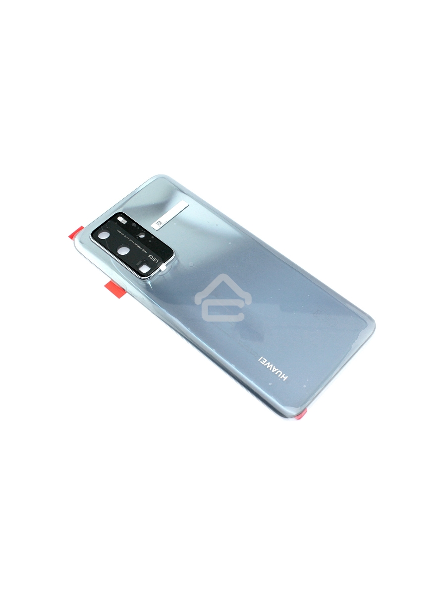 Задняя крышка для Huawei P40 Pro (Service Pack 02353MNA)  серебристая