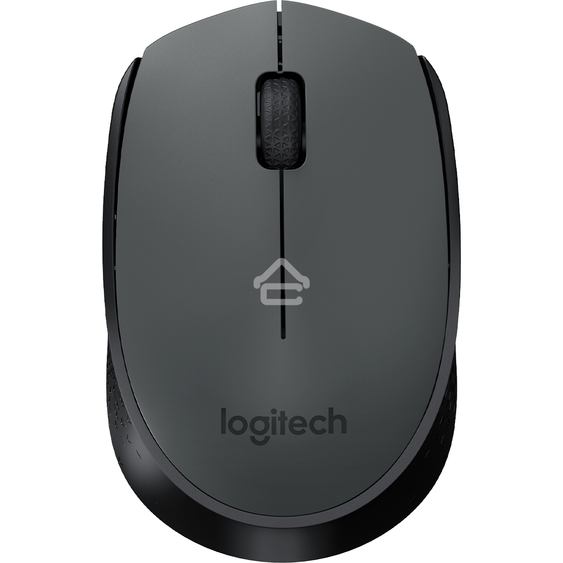 Мышь беспроводная Logitech M170 черный/темно-серый, 1000 dpi, радиоканал, USB, кнопки - 3