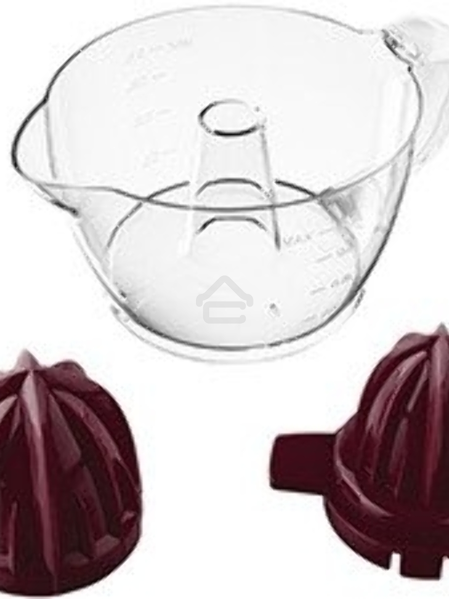 Соковыжималка цитрусовая Scarlett SC-JE50C06 25Вт рез.сок.:700мл. белый/коричневый