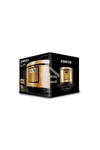 Мультиварка Centek CT-1495 black (ЗОЛОТО)  5.0л, 42 программы + Мультишеф