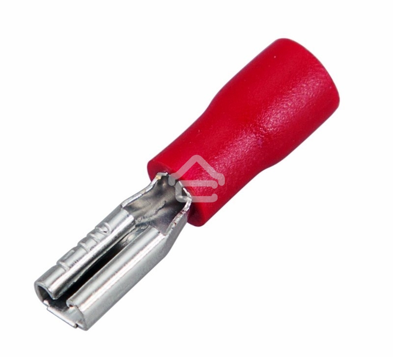 Клемма плоская Rexant, изолированная гнездо - 3.8 мм, 0.5-1.5 мм², (РПи-м 1.5-(2.8)/РПИм 1,25-250/FDD1.25-110(5)), в упак. 10 шт.