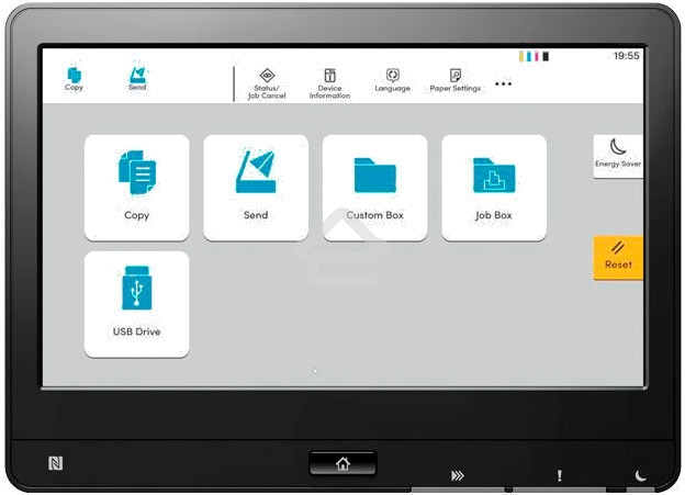 МФУ лазерный Kyocera TASKalfa 2554ci (1102YP3NL0/1102YP3NLV), A3, цветной, печ. до 25 стр/мин. (А4 ч/б) до 12 стр/мин. (А4 цвет), скан. до 200 стр/мин (двустороннее), 1200 x 4800 dpi (печать) 600x600dpi (скан.), USB, Ethernet, без крышки/тонера