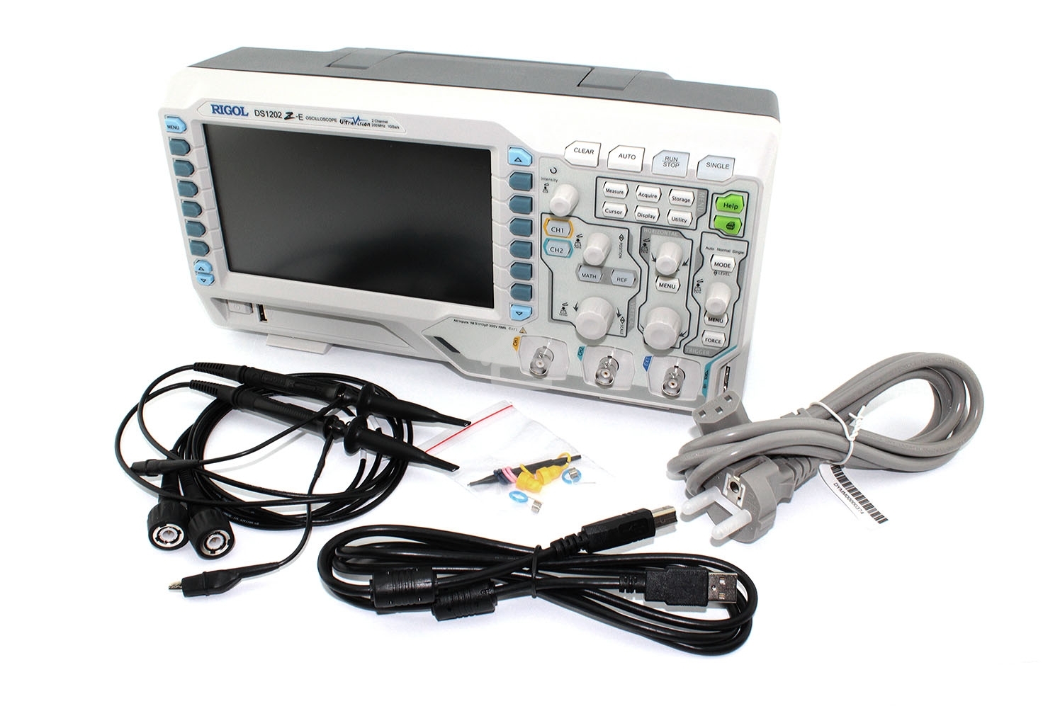 Осциллограф Rigol 200 MHz, 1 GSa/s, 24 Mpts, 2 Ch + 1 EXT