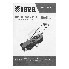 Газонокосилка электрическая Denzel GMC-1800, шир. 38см, 1800 Вт, 6 уров., травосб. 35 л
