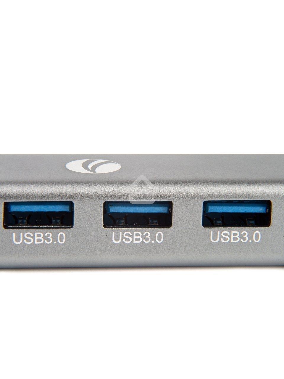 Кабель-концентратор USB 3.1 Type-Cm --> RJ-45+3port USB3.0(f) Aluminum Shell VCOM <DH311A>