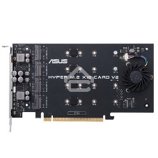 Внутренний адаптер ASUS для создания массивов RAID HYPER M.2 X16 CARD V2