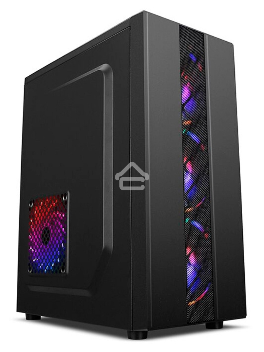 Компьютерный корпус Accord ACC-CL290B черный без БП ATX 2xUSB2.0 1xUSB3.0 audio