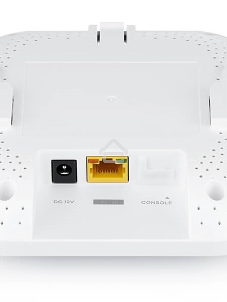 Гибридная точка доступа Zyxel NebulaFlex NWA50AX, WiFi 6, 802.11a/b/g/n/ac/ax (2,4 и 5 ГГц), MU-MIMO, антенны 2x2, до 575+1200 Мбит/с, 1xLAN GE, PoE, без поддержки Captive portal и WPA-Enterprise, защ