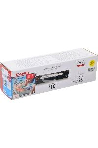 Картридж лазерный Canon Cartridge 716Y (1977B002) желтый (1500 стр.) для Canon LBP-5050/5050N