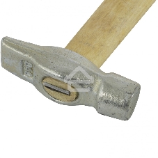 Молоток Россия слесарный,400 г,круглый боек,деревянная ручка 10239