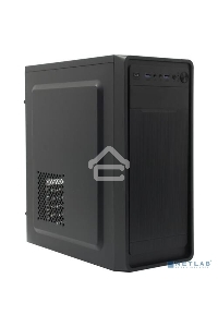 Компьютерный корпус Miditower ExeGate XP-332UC (ATX, без БП, 2*USB3.0+1*TypeC, аудио, черный)