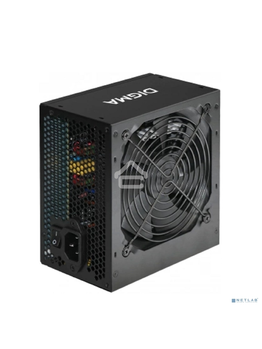 Блок питания Digma DPSU-450W RTL, 450Вт, 120мм, черный