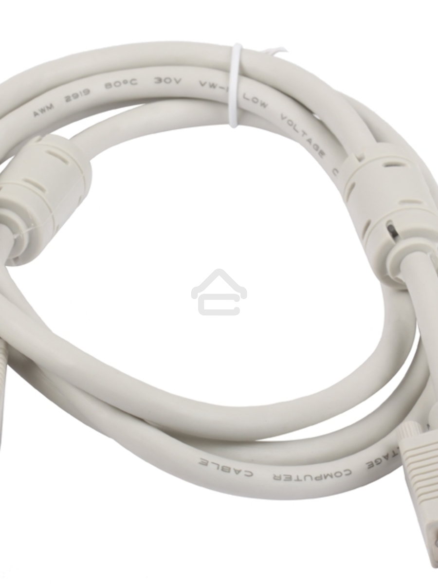 Кабель Gembird/Cablexpert CC-PPVGA-6, Кабель VGA Premium ,15M/15M,1.8м, тройной экран, феррит.кольца, пакет