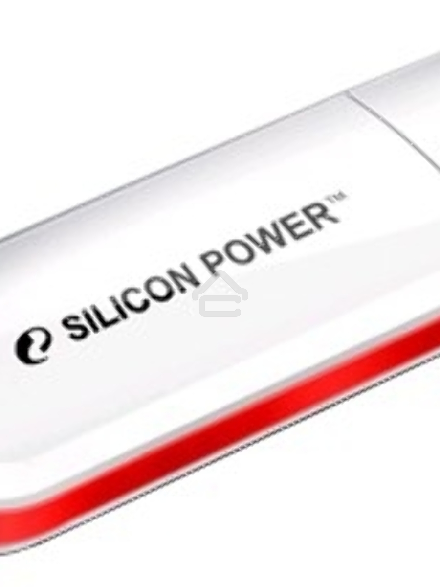 Флеш диск Silicon Power 32Gb LuxMini 320 SP032GBUF2320V1W USB2.0 белый