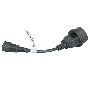 Кабель Powercom Cord SCUT IEC320 to Type-F  (504291)