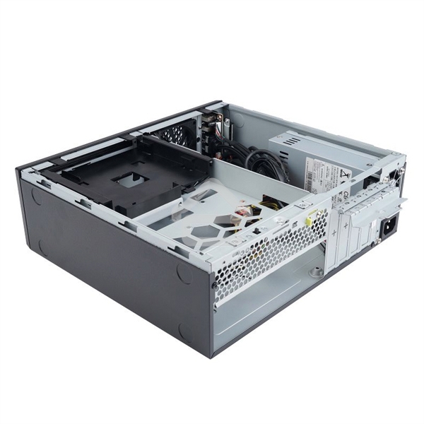 Компьютерный корпус Slim Desktop INWIN  CJ708BL IP-S265AU7-2 80plus Bronze, U3*2+U2*2+A(HD)+TYPE 3.1C + FAN 80*15mm + intrusion switch INWIN Slim Case