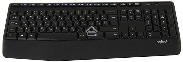 Клавиатура + мышь Logitech MK345 клав:черный мышь:черный USB 2.0 беспроводная Multimedia