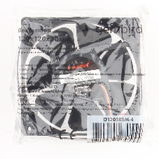 Вентилятор для корпуса Gembird 18659 черный, 120 мм, 2500 об/мин, 38.65 дБ, 4 pin