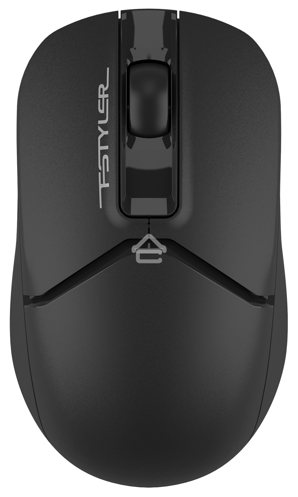 Мышь беспроводная A4Tech Fstyler FB12 черный, 1200 dpi, радиоканал, Bluetooth, USB, кнопки - 3