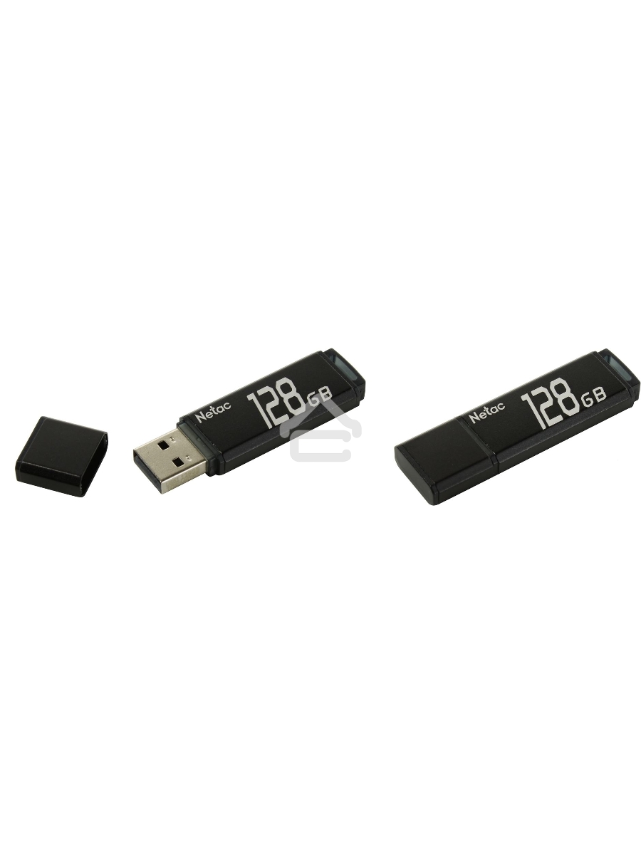 Флеш диск NeTac USB Drive U351 USB2.0 128GB, retail version