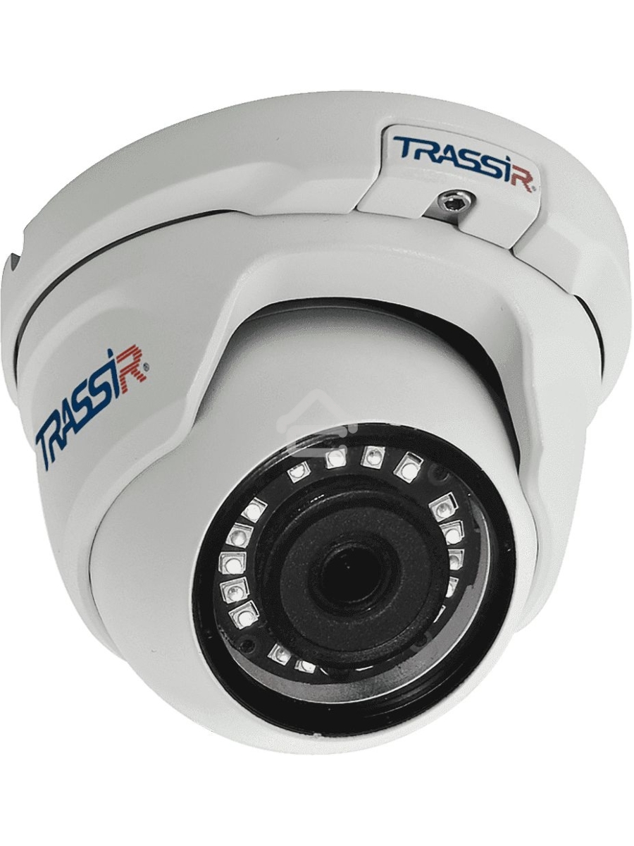 Камера видеонаблюдения IP Trassir TR-D4S5 v2 2.8-2.8мм цв. корп.:белый