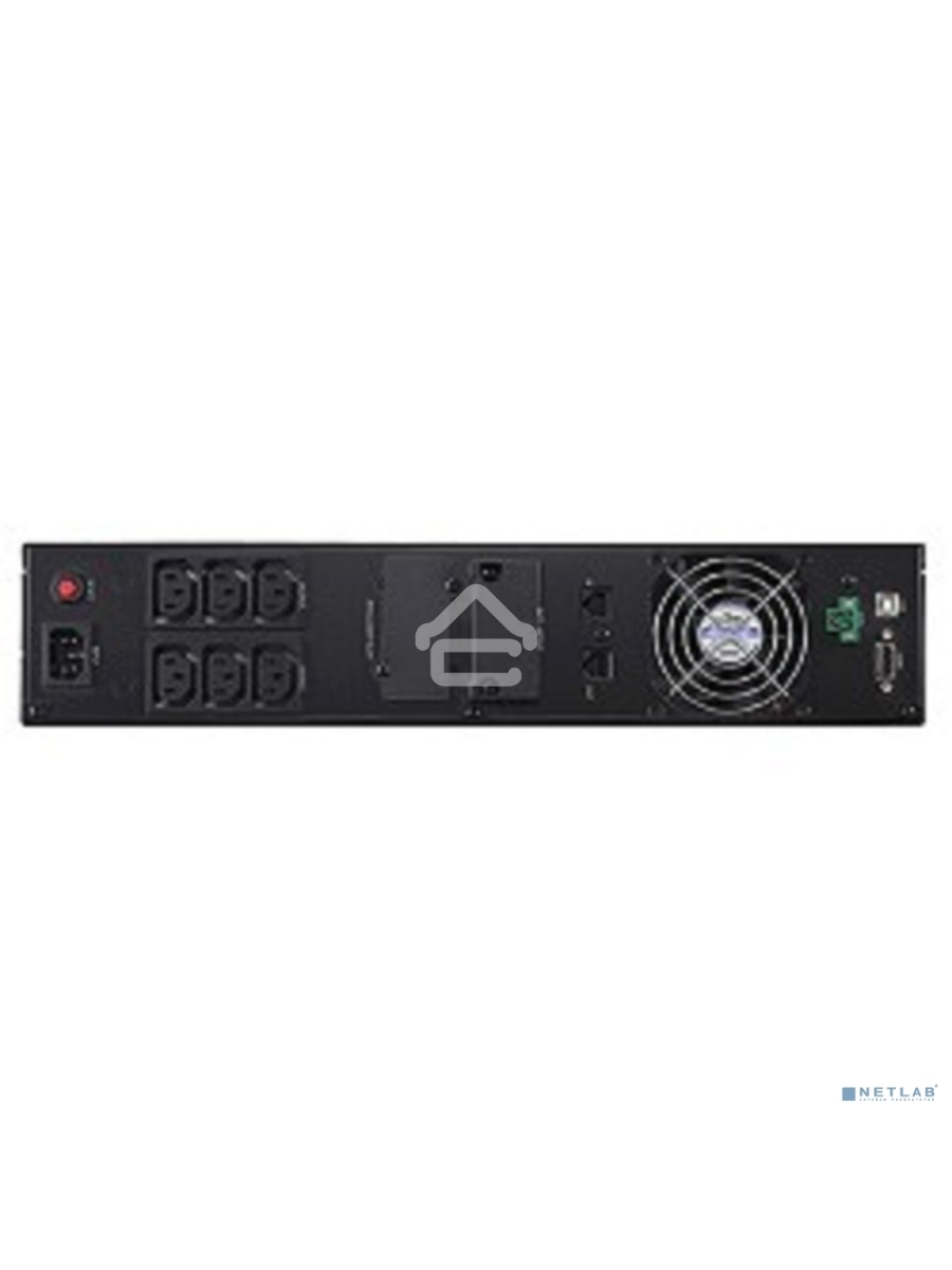 Источник бесперебойного питания Online CyberPower OLS1000ERT2U 1000VA/900W USB/RS-232/EPO/SNMPslot/RJ11/45/ВБМ (6 IEC С13)