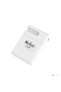 Флеш диск Netac U116 32Gb <NT03U116N-032G-30WH>, USB3.0, миниатюрная пластиковая белая