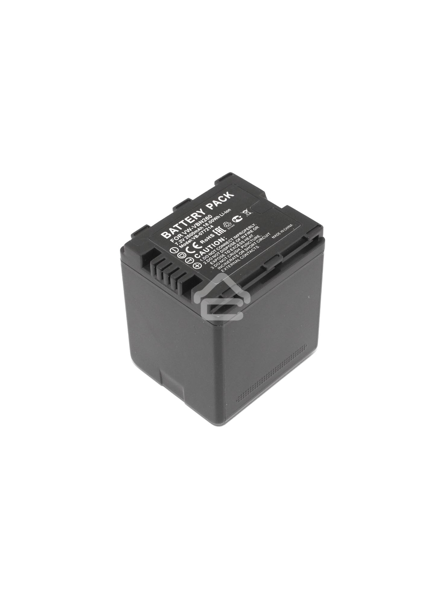 Аккумуляторная батарея для видеокамеры Panasonic HC-X800 (VW-VBN260) 7.2V 2500mAh