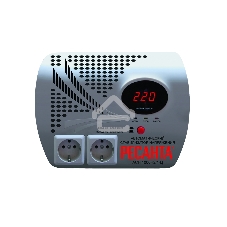 Стабилизаторы напряжения Ресанта АСН-1 000 Н2/1-Ц 63/6/13 Стабилизатор 2 роз, 220В±8%, Габариты 260х200х110, Вес 3,7кг