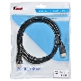 Кабель аудио-видео Buro HDMI (m)/HDMI (m) 2м. позолоченные контакты черный (BHP)