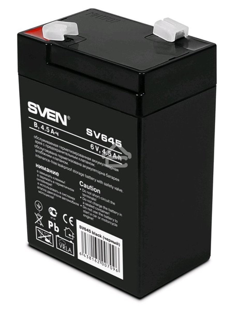 Батарея Sven SV645 (6V 4.5Ah)
