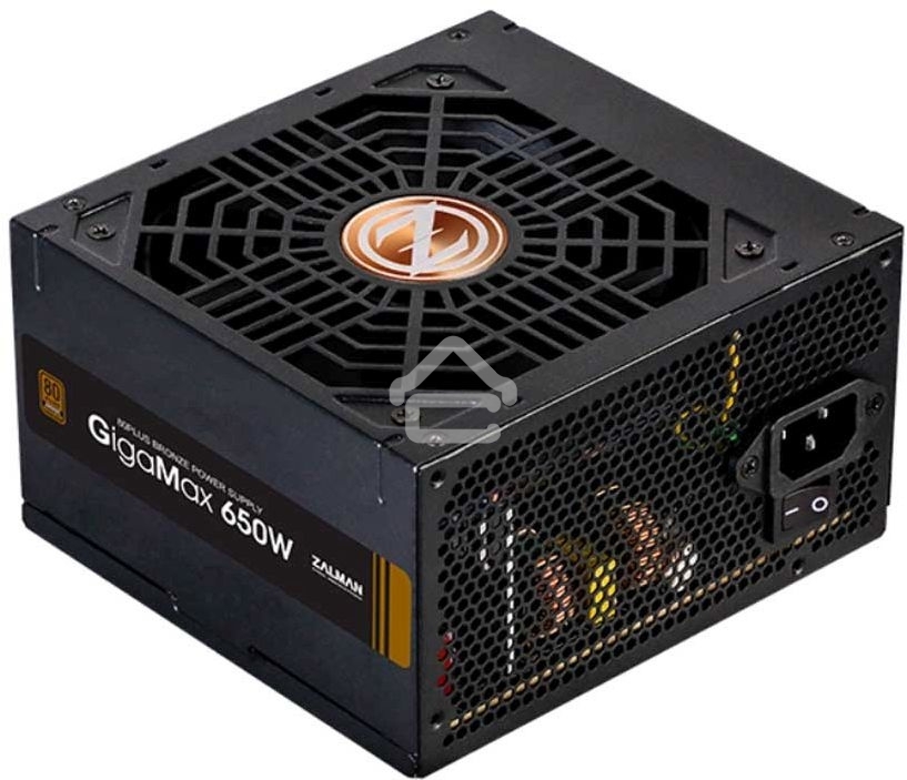 Блок питания Zalman ZM650-GVII Retail, 650Вт, 80 PLUS Bronze, 120мм, черный