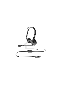 Наушники с микрофоном Logitech 960 черный 2.4м накладные оголовье (981-000100)