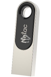 Флеш диск Netac U278 NT03U278N-064G-30PN, 64Gb, USB3.0, металлическая матовая