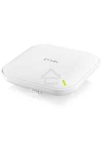 Точка доступа Zyxel NebulaFlex NWA90AX PRO, WiFi 6, 802.11a/b/g/n/ac/ax (2,4 и 5 ГГц), MU-MIMO, антенны 3x3, до 575+2400 Мбит/с, 1xLAN 2.5GE, PoE, защита от 4G/5G, БП в комплекте