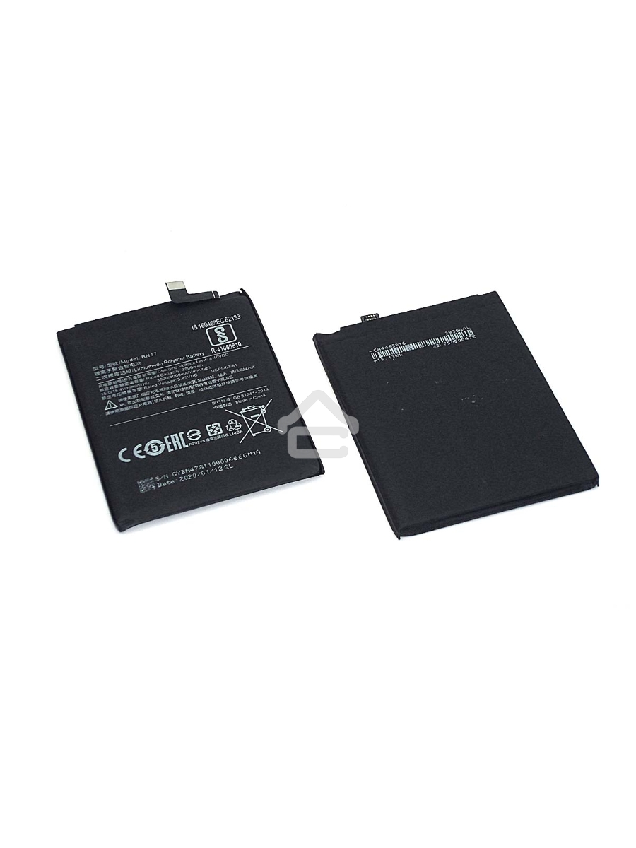 Аккумуляторная батарея BN47 для Xiaomi Mi A2 Lite 4000mAh 3,85V